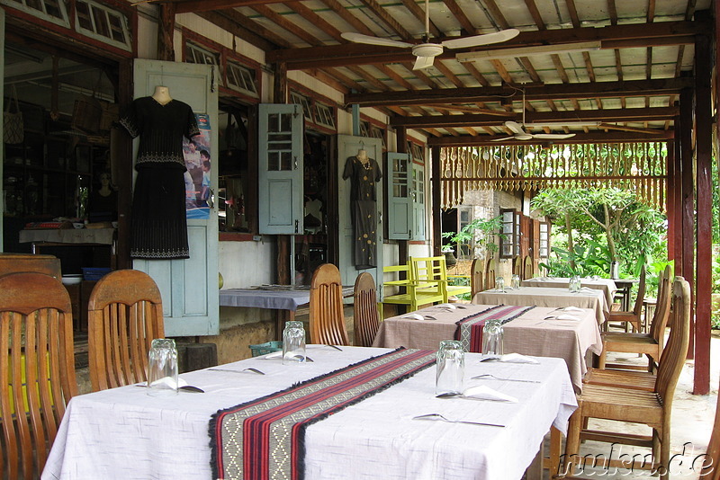 Restaurant in Tha Lay, Myanmar