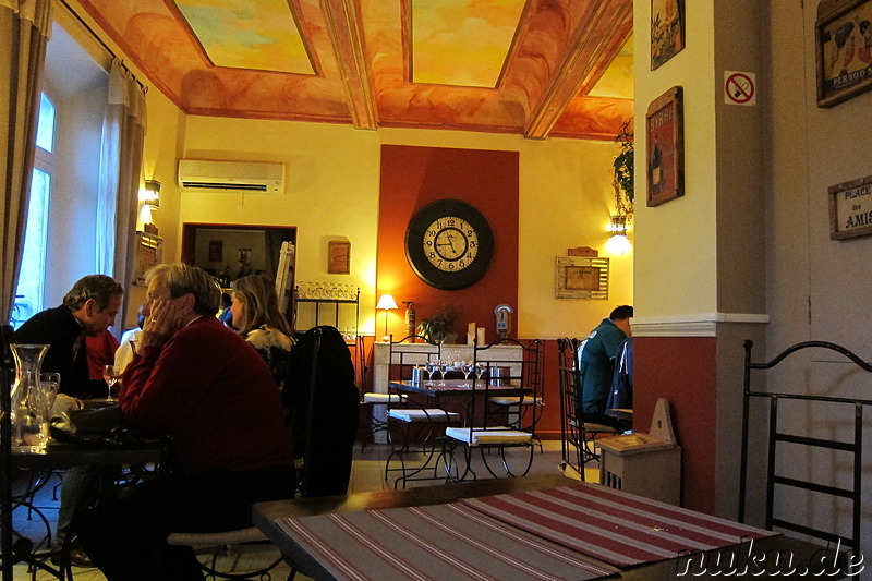 Restaurant Le Platane in Apt im Naturpark Luberon, Frankreich