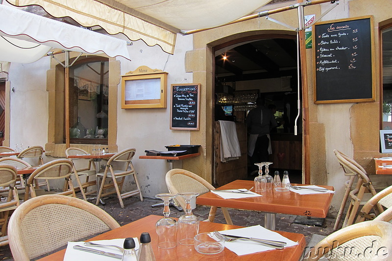 Restaurant Le Streusel in Colmar, Frankreich