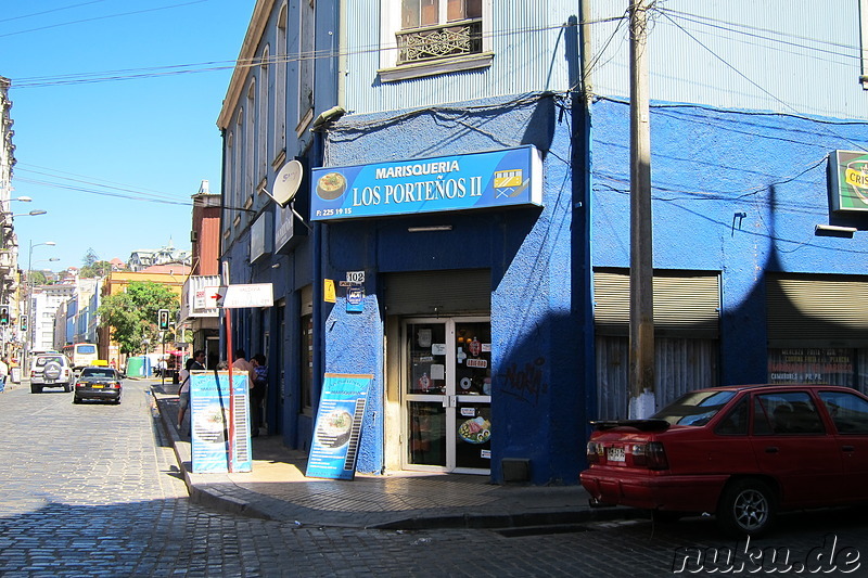 Restaurant Marisqueria Los Portenos II in Valparaiso, Chile