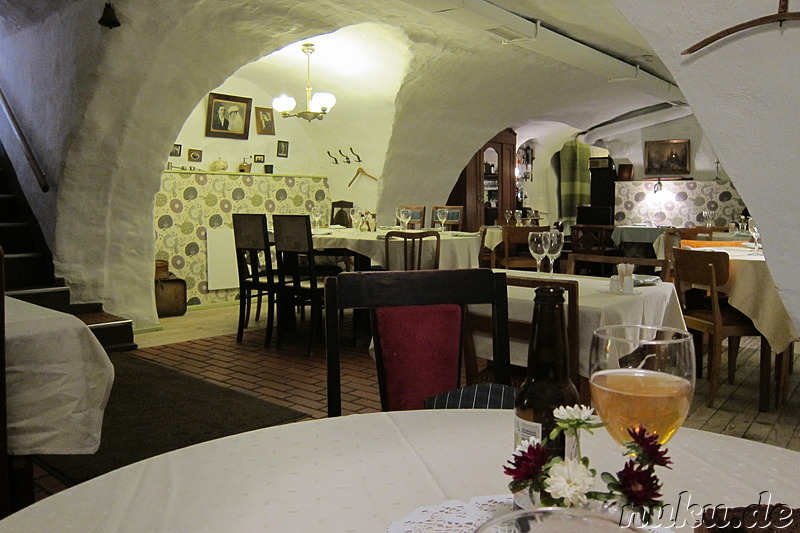 Restaurant Vanaema Juures in Tallinn, Estland