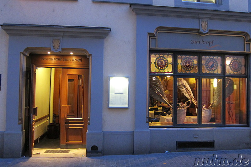 Restaurant zum Kropf in Zürich, Schweiz