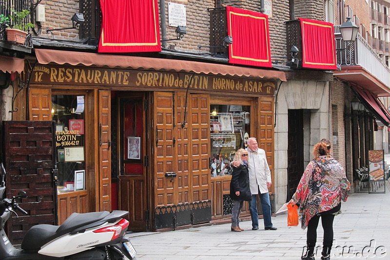 Restaurante Sobrino de Botin in Madrid, Spanien