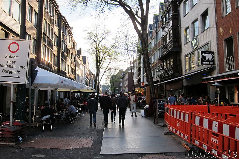 Restaurants und Kneipen in der Düsseldorfer Innenstadt