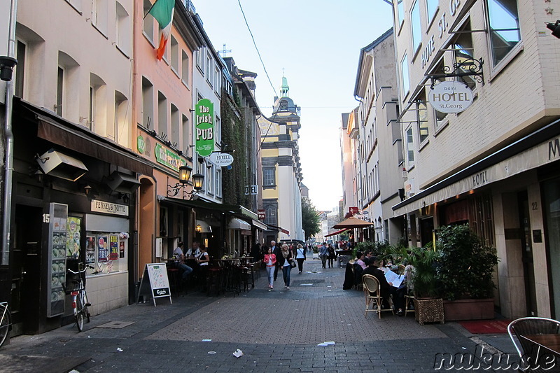 Restaurants und Kneipen in der Düsseldorfer Innenstadt