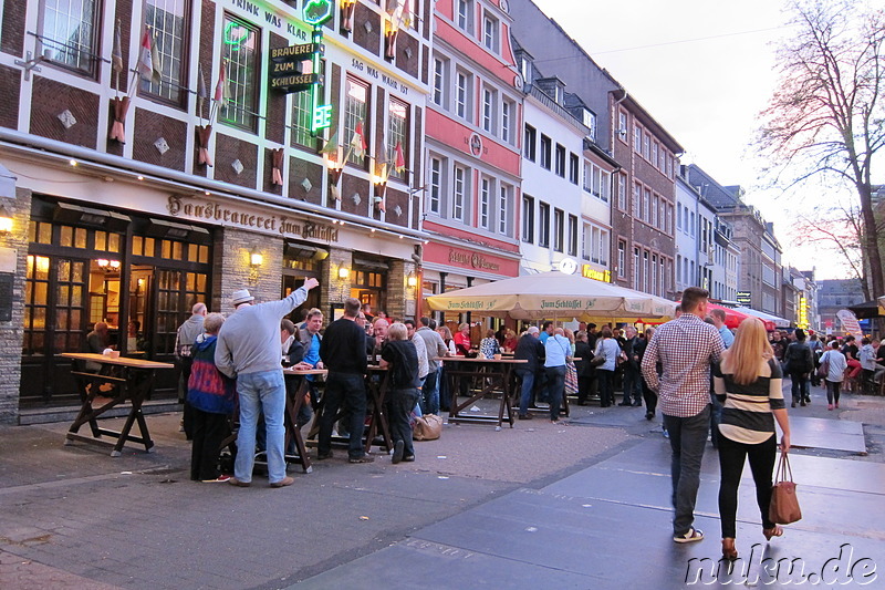 Restaurants und Kneipen in der Düsseldorfer Innenstadt