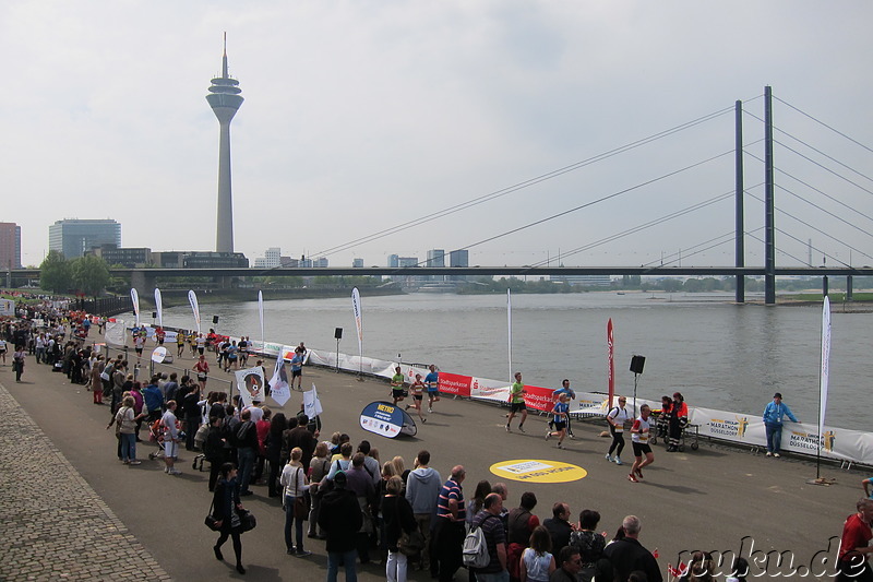 Rheinuferpromenade in Düsseldorf