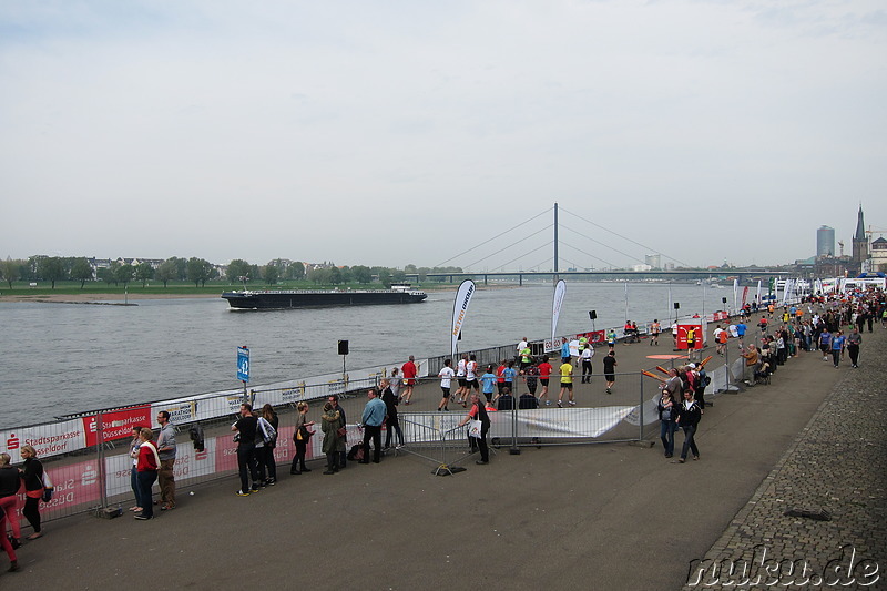 Rheinuferpromenade in Düsseldorf