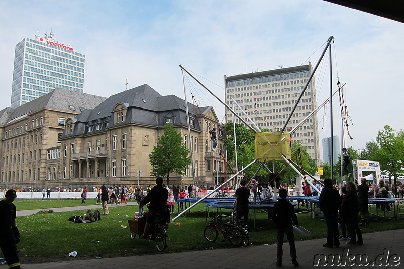 Rheinuferpromenade in Düsseldorf