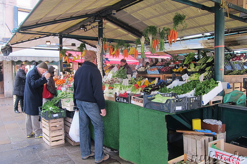 Rialto-Markt in Venedig, Italien