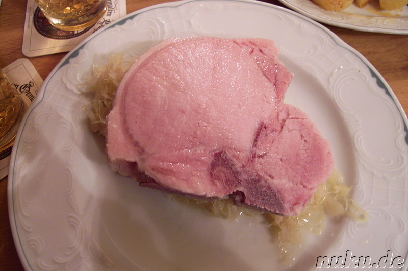 Rippchen mit Kraut  - Hessische Küche im Gemalten Haus