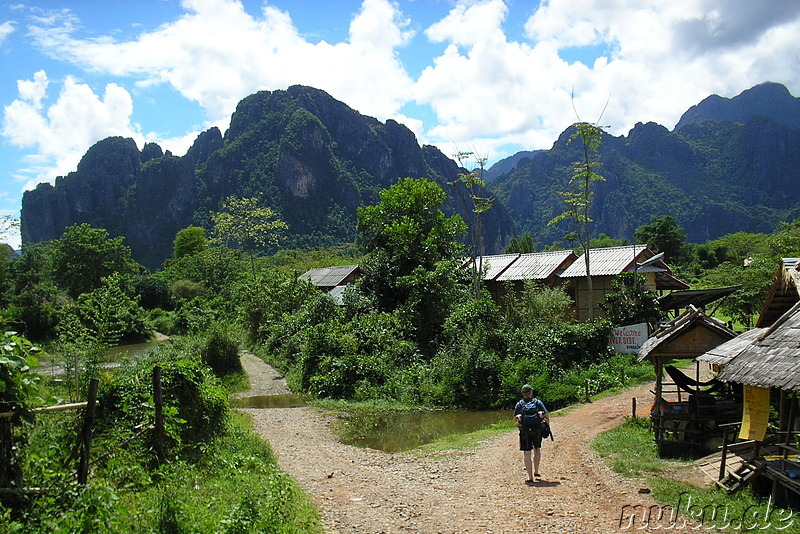 Riverside Bungalows, Vang Vieng, Laos