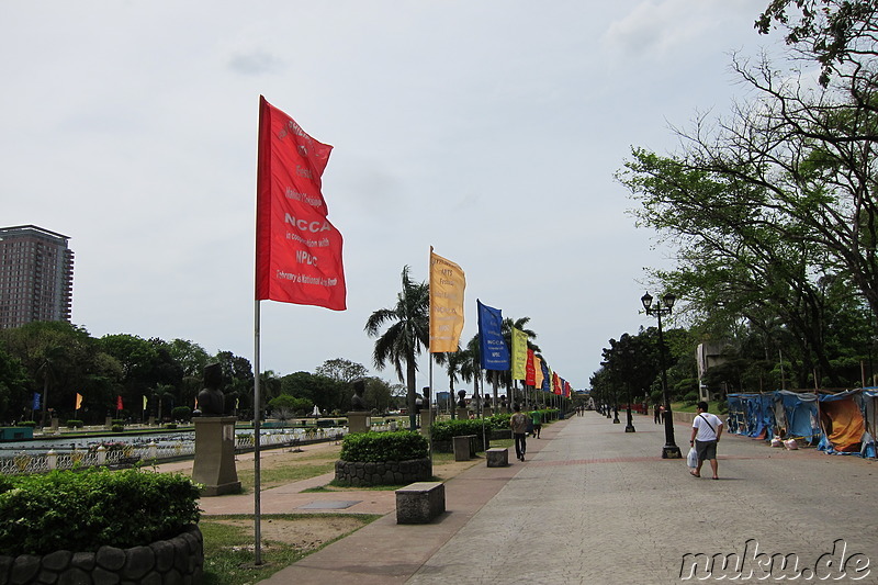 Rizal Park in Manila, Philippinen