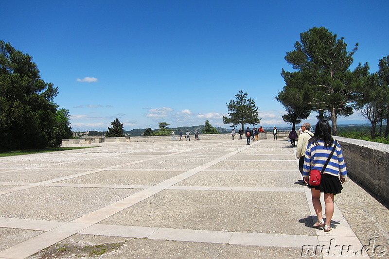 Rocher des Doms - Gartenanlage mit Terrasse in Avignon, Frankreich