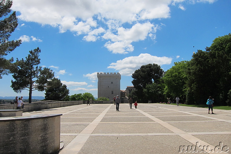 Rocher des Doms - Gartenanlage mit Terrasse in Avignon, Frankreich