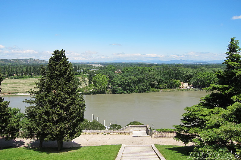 Rocher des Doms - Gartenanlage mit Terrasse in Avignon, Frankreich