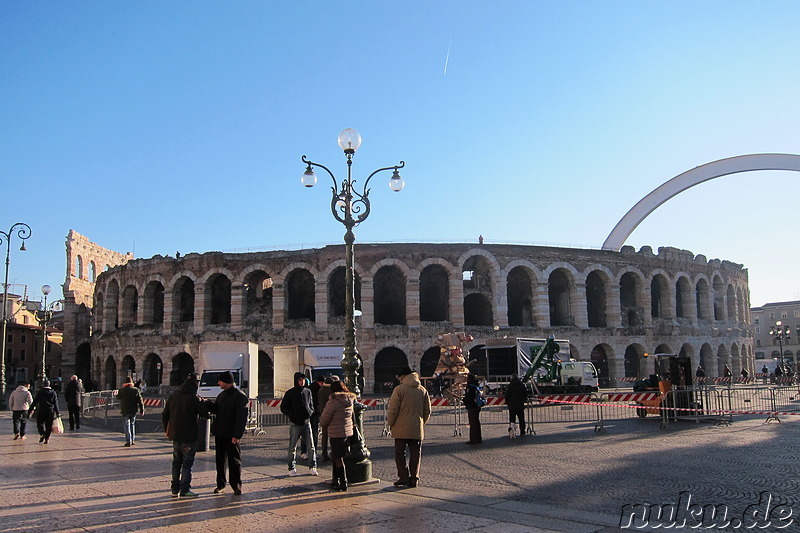 Römische Arena in Verona, Italien