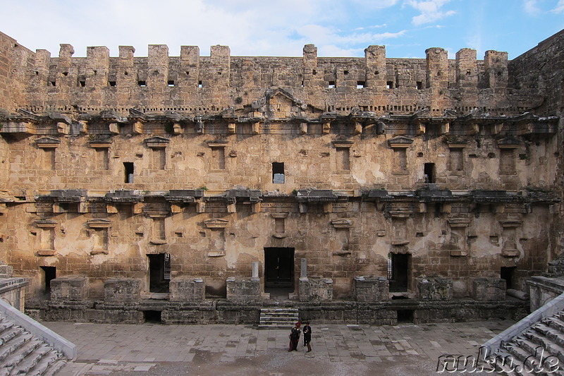 Römisches Theater in Aspendos, Türkei