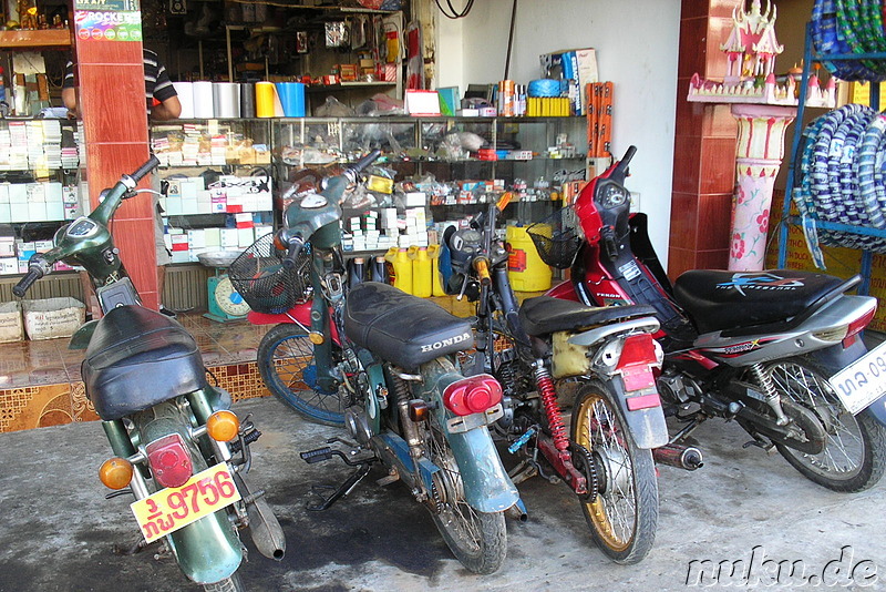 Rollerverleih in Vang Vieng, Laos