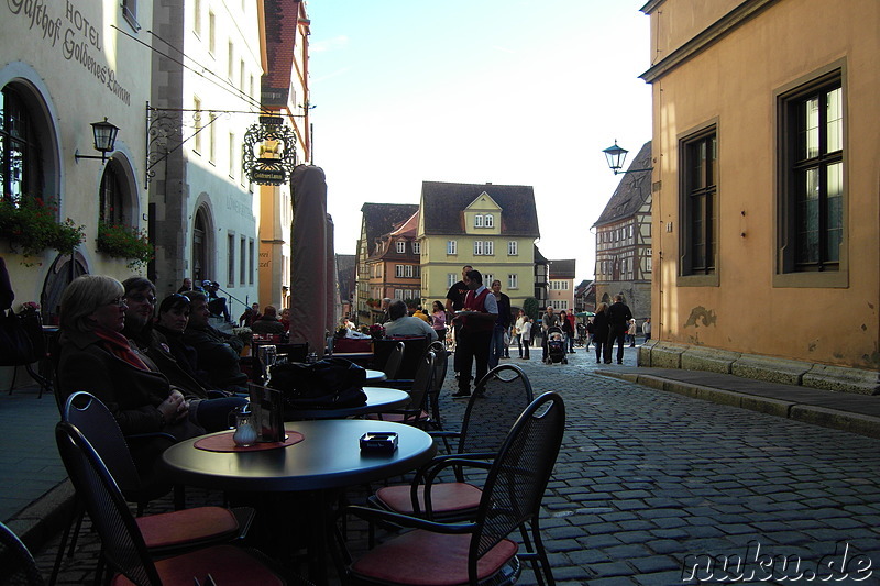 Rothenburg ob der Tauber, Franken, Deutschland