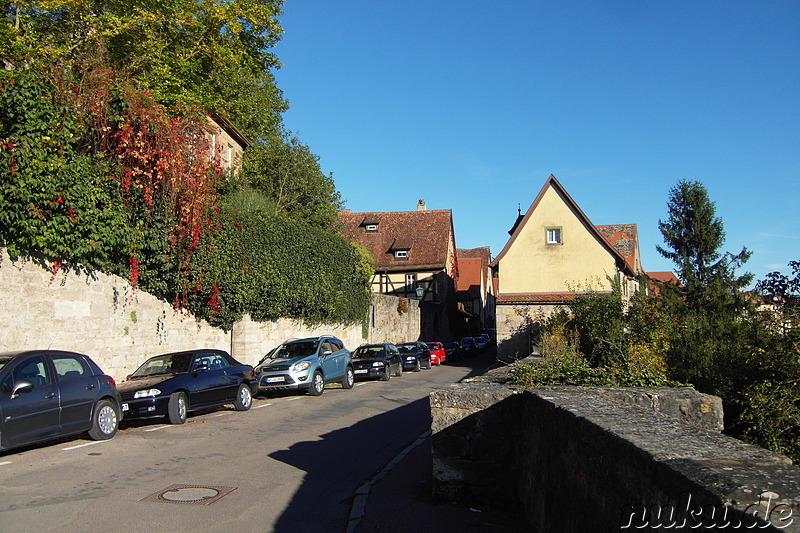 Rothenburg ob der Tauber, Franken, Deutschland