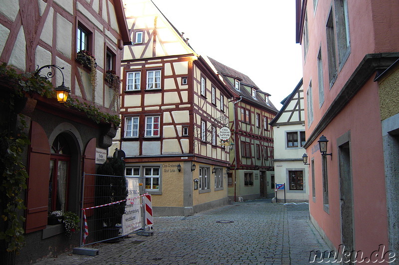 Rothenburg ob der Tauber, Franken, Deutschland