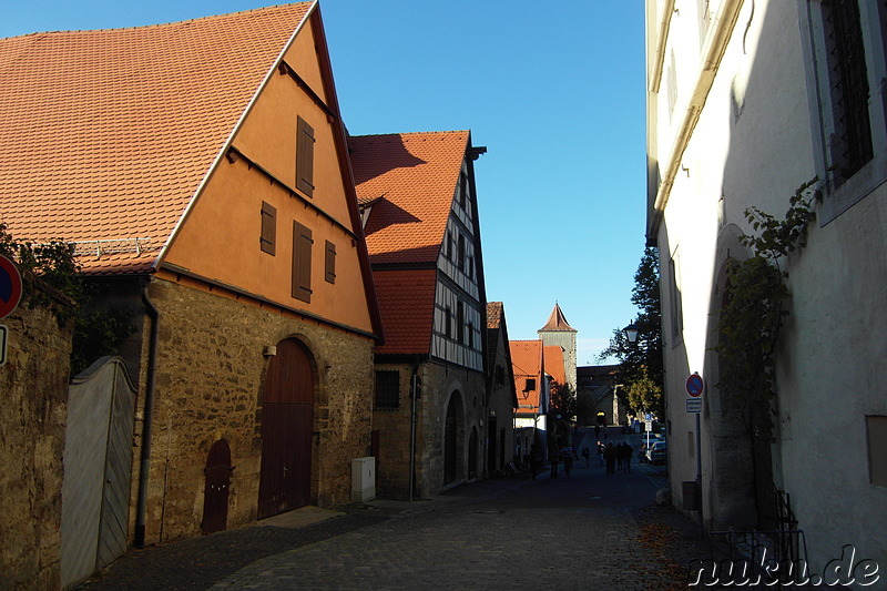 Rothenburg ob der Tauber, Franken, Deutschland