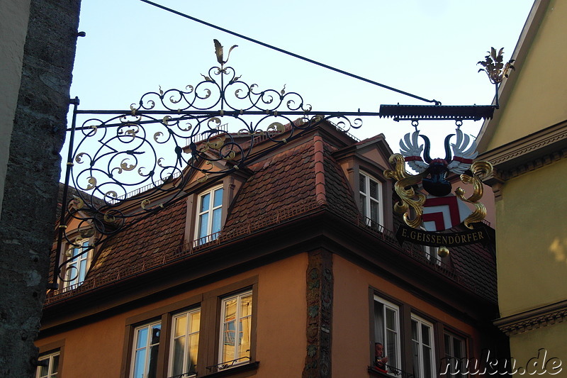 Rothenburg ob der Tauber, Franken, Deutschland