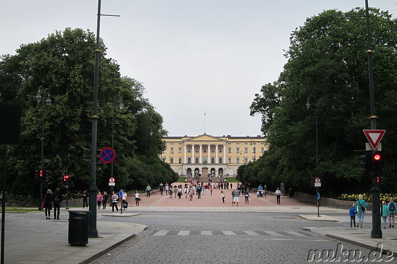 Royal Palace - Königspalast in Oslo, Norwegen