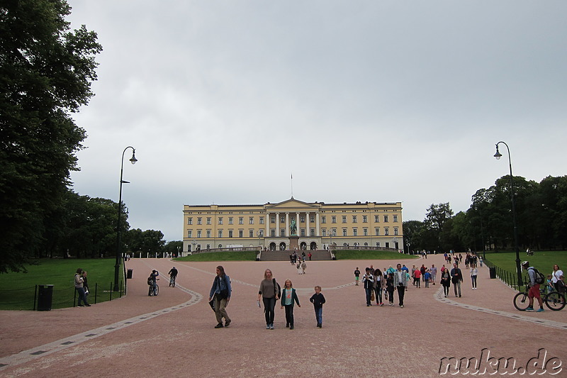 Royal Palace - Königspalast in Oslo, Norwegen