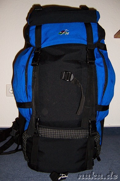 Rucksack von Aldi