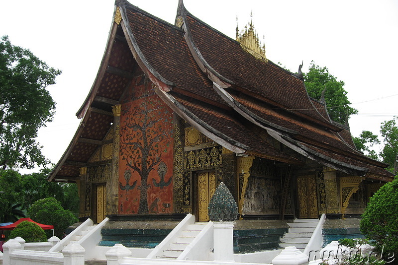 Rückseite des Wat Xieng Thong