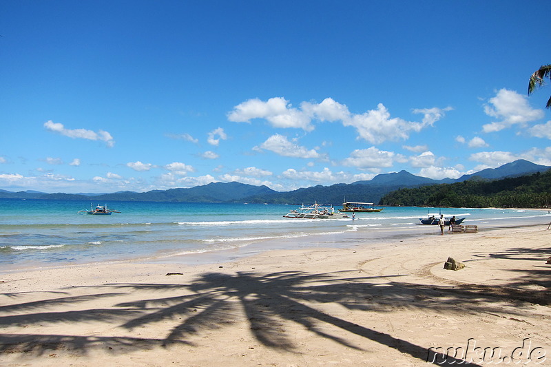 Sabang Beach - Strand in Sabang, Palawan, Philippinen