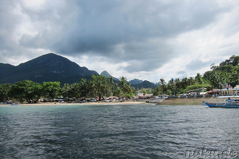 Sabang Beach - Strand in Sabang, Palawan, Philippinen