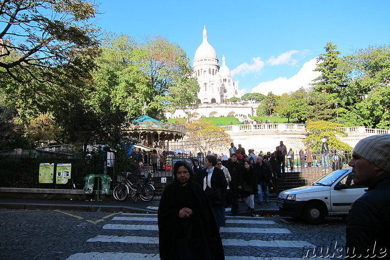 Sacre Coeur - Kirche in Paris, Frankreich