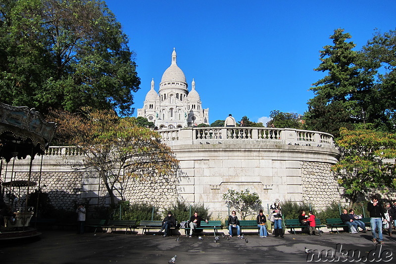 Sacre Coeur - Kirche in Paris, Frankreich
