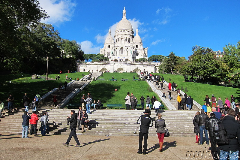 Sacre Coeur - Kirche in Paris, Frankreich