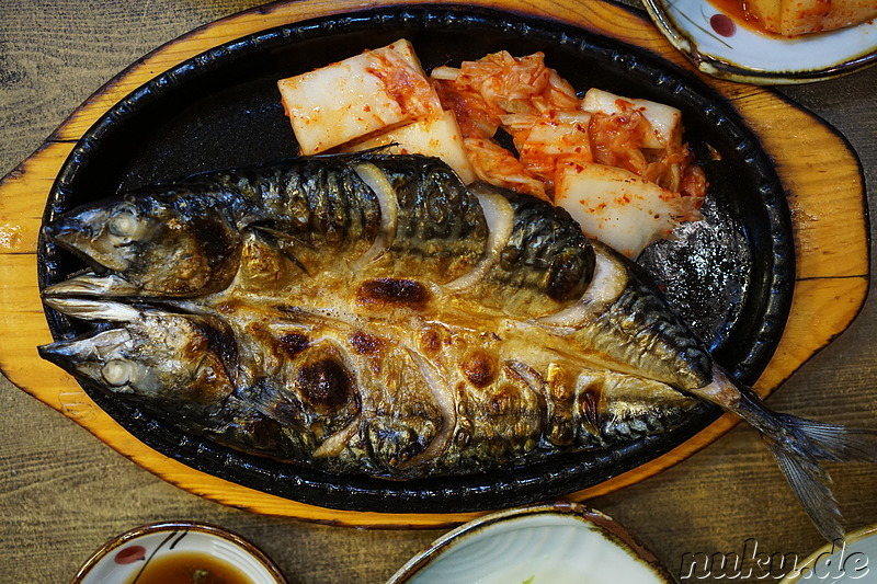 Saengseongui (생선구이) - gegrillter Fisch