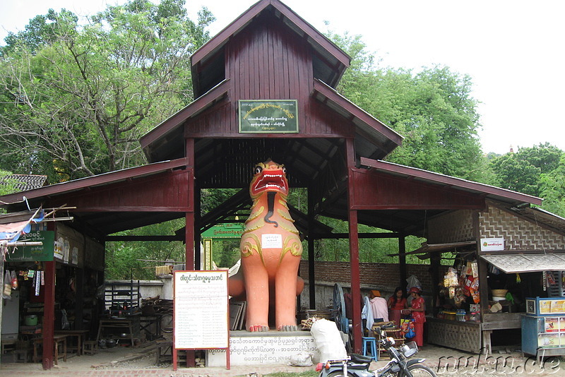 Sagaing Hill in Sagaing bei Mandalay, Myanmar