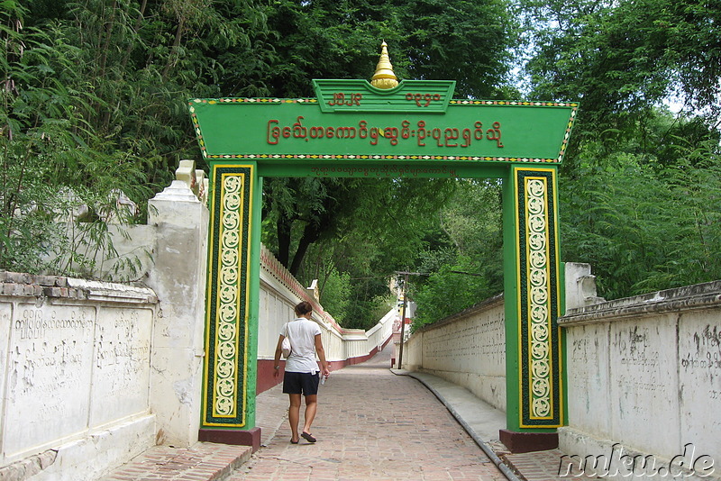 Sagaing Hill in Sagaing bei Mandalay, Myanmar