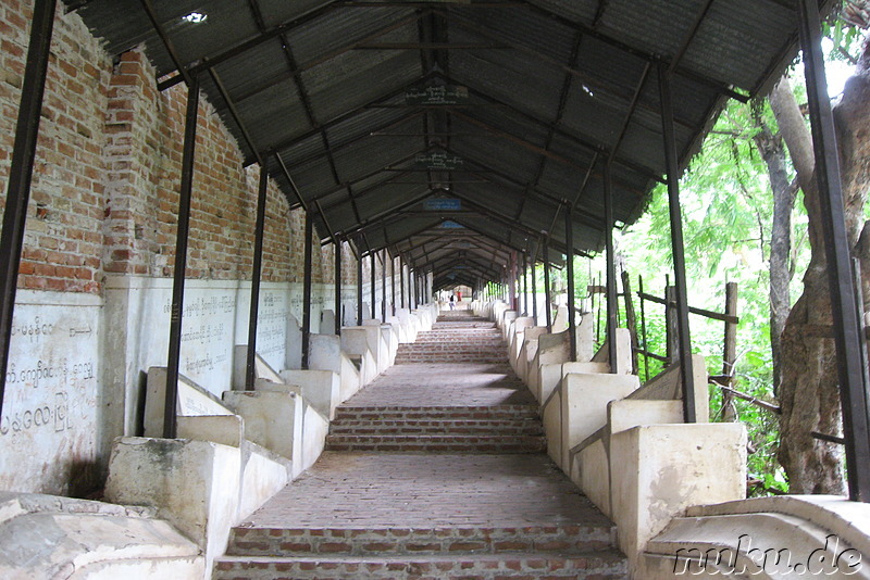 Sagaing Hill in Sagaing bei Mandalay, Myanmar