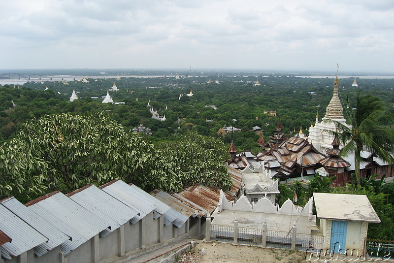 Sagaing Hill in Sagaing bei Mandalay, Myanmar