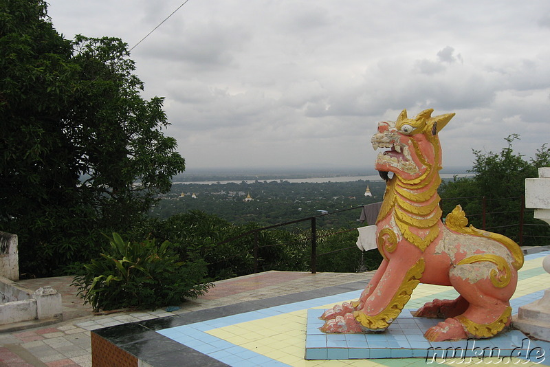 Sagaing Hill in Sagaing bei Mandalay, Myanmar