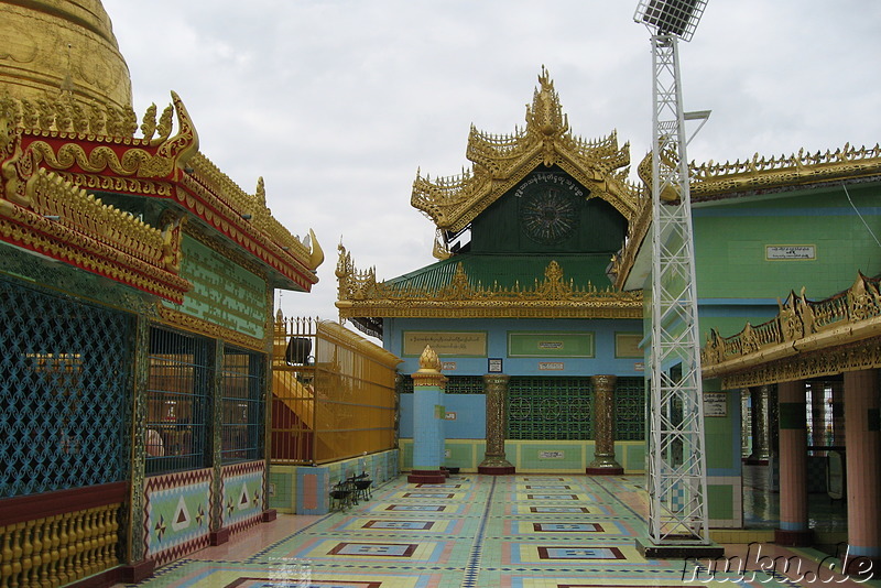 Sagaing Hill in Sagaing bei Mandalay, Myanmar