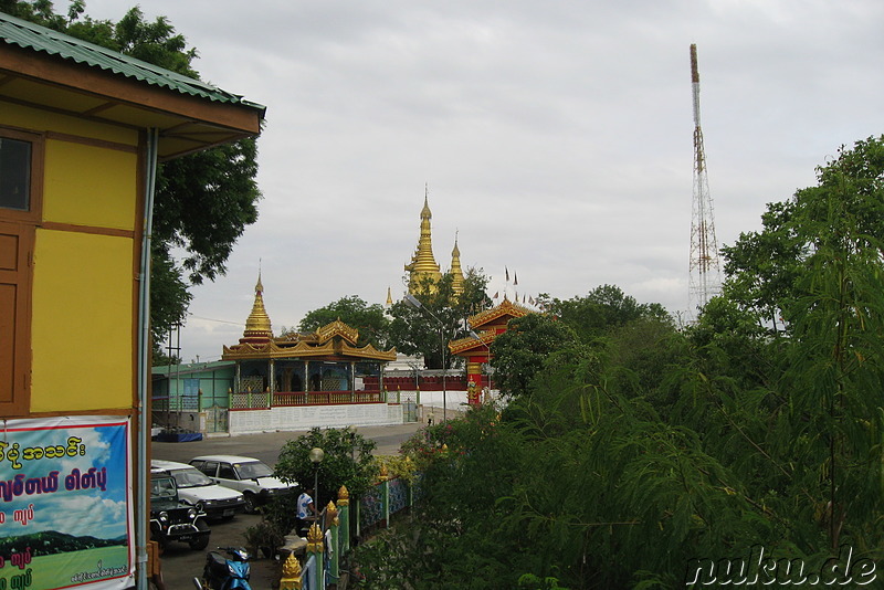 Sagaing Hill in Sagaing bei Mandalay, Myanmar