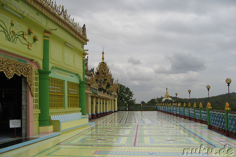Sagaing Hill in Sagaing bei Mandalay, Myanmar