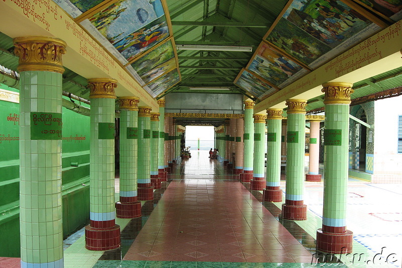 Sagaing Hill in Sagaing bei Mandalay, Myanmar