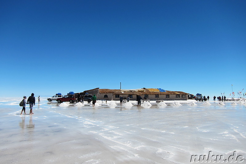 Salzhotel in Uyuni, Bolivien