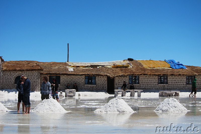 Salzhotel in Uyuni, Bolivien