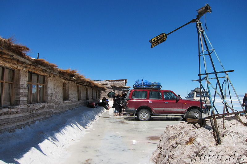 Salzhotel in Uyuni, Bolivien